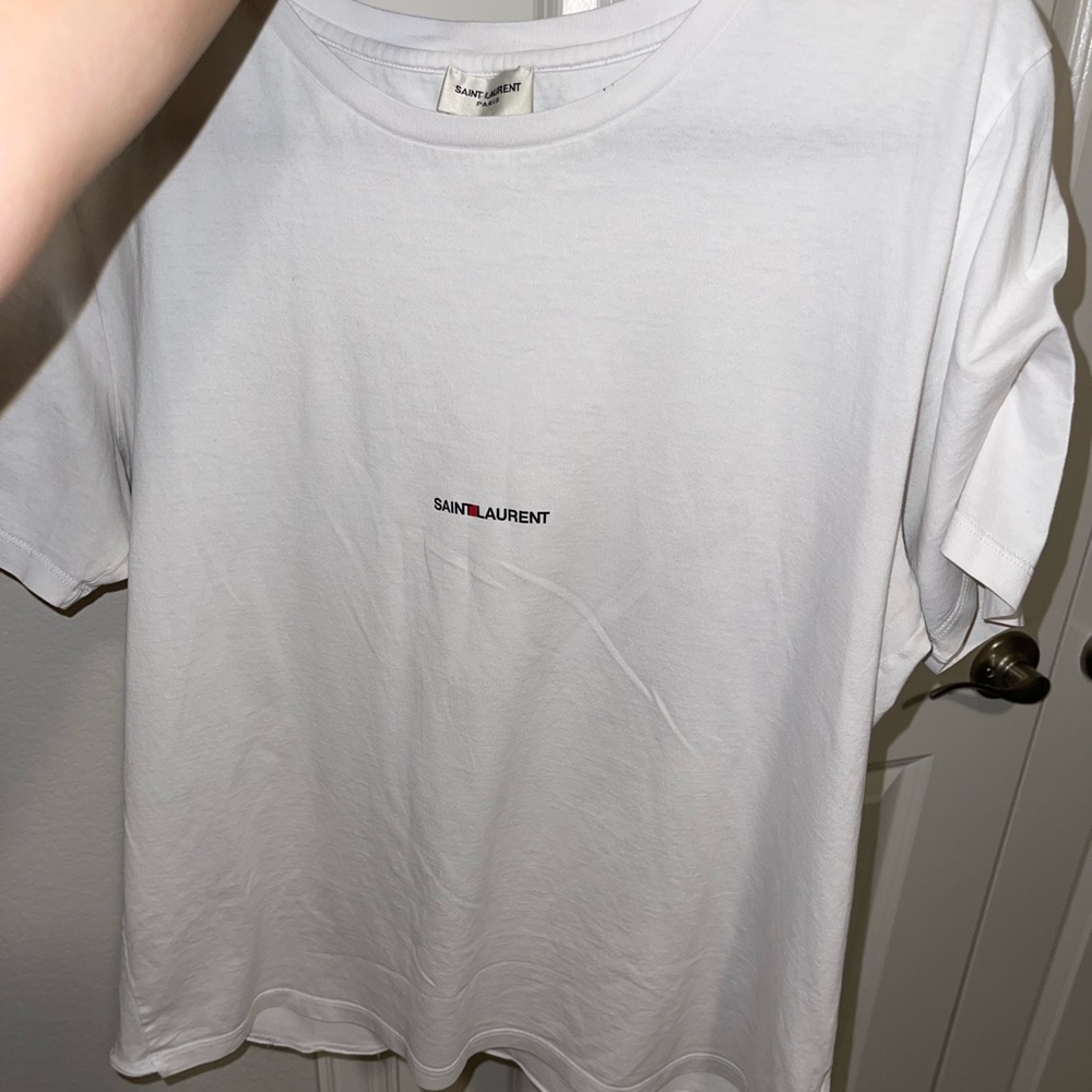 White YSL shirt (unisex)
